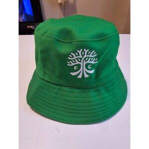 AUSTIN FC SOCCER BUCKET HAT GREEN mens/womens Reversible to white side